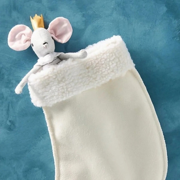 Anthropologie Other - Anthropologie 10x2 Studio Minature Mouse Stocking